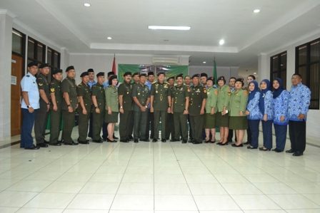 PENYUMPAHAN, PELANTIKAN DAN SERAH TERIMA JABATAN KEPALA PENGADILAN MILITER II-09 BANDUNG