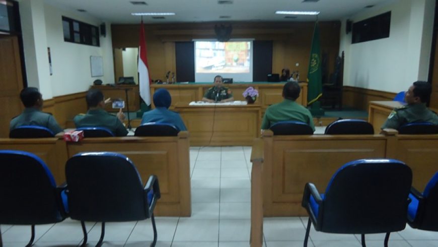 SOSIALISASI SELEKSI CALON HAKIM MILITER TAHUN ANGGARAN 2017 UNTUK WILAYAH JAWA BARAT