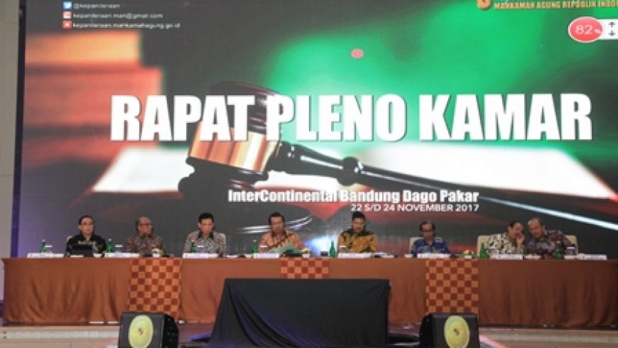 RAPAT PLENO KAMAR MAHKAMAH AGUNG