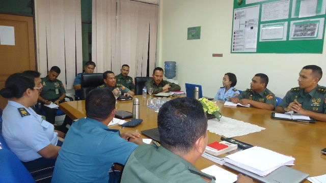 KUNJUNGAN PEMBINAAN DAN MONEV CAKIM OLEH KADILMILTAMA MAYJEN TNI AGUS DHANI MD, S.H., M.Hum. BERSAMA TIM MONEV DARI BADAN LITBANG DIKLAT KUMDIL MARI PADA TANGGAL 29-31 JANUARI 2019 DI PENGADILAN MILITER II-09 BANDUNG