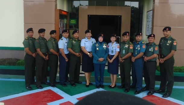 KUNJUNGAN MONEV CAKIM OLEH WAKADILMILTAMA LAKSMA TNI DR. SINOENG HARDJANTI, S.H., M.Hum. BERSAMA TIM MONEV DARI BADAN LITBANG DIKLAT KUMDIL MARI PADA TANGGAL 11-13 PEBRUARI 2019 DI PENGADILAN MILITER II-09 BANDUNG