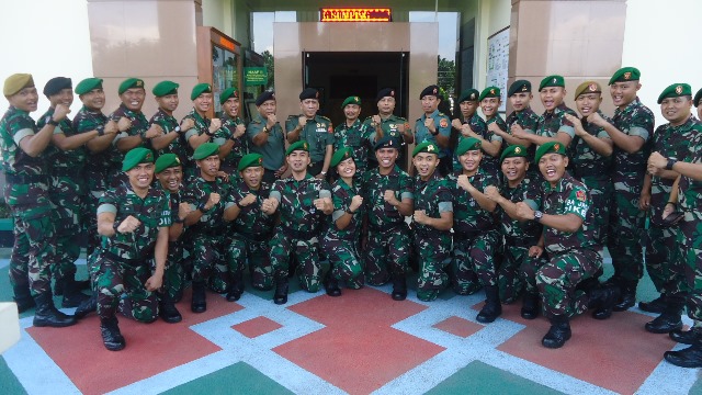 KUNJUNGAN BELAJAR SISWA DIKBAMINSAIGAPLINPID PUSDIKKUM KODIKLAT TNI-AD TA. 2019 PADA HARI KAMIS TANGGAL 25 APRIL 2019 DI PENGADILAN MILITER II-09 BANDUNG