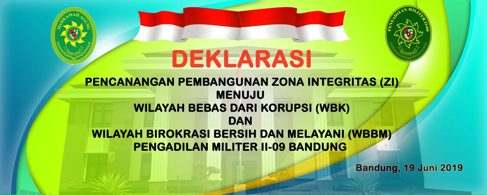 PENCANANGAN PEMBANGUNAN ZONA INTEGRITAS DI PENGADILAN MILITER II-09 BANDUNG