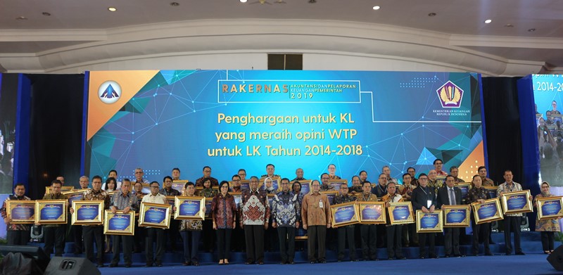 MAHKAMAH AGUNG KEMBALI MENDAPATKAN WTP KELIMA KALINYA DARI TAHUN 2014-2018