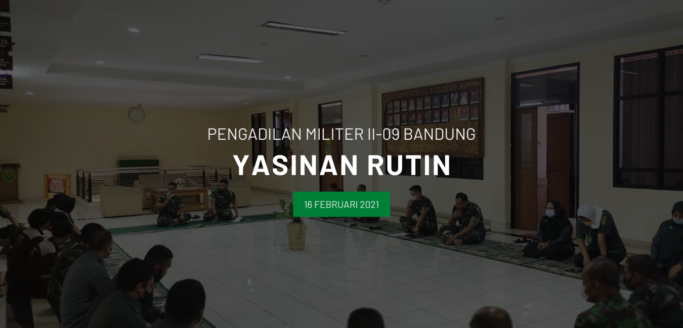 YASINAN RUTIN BULAN FEBRUARI 2022