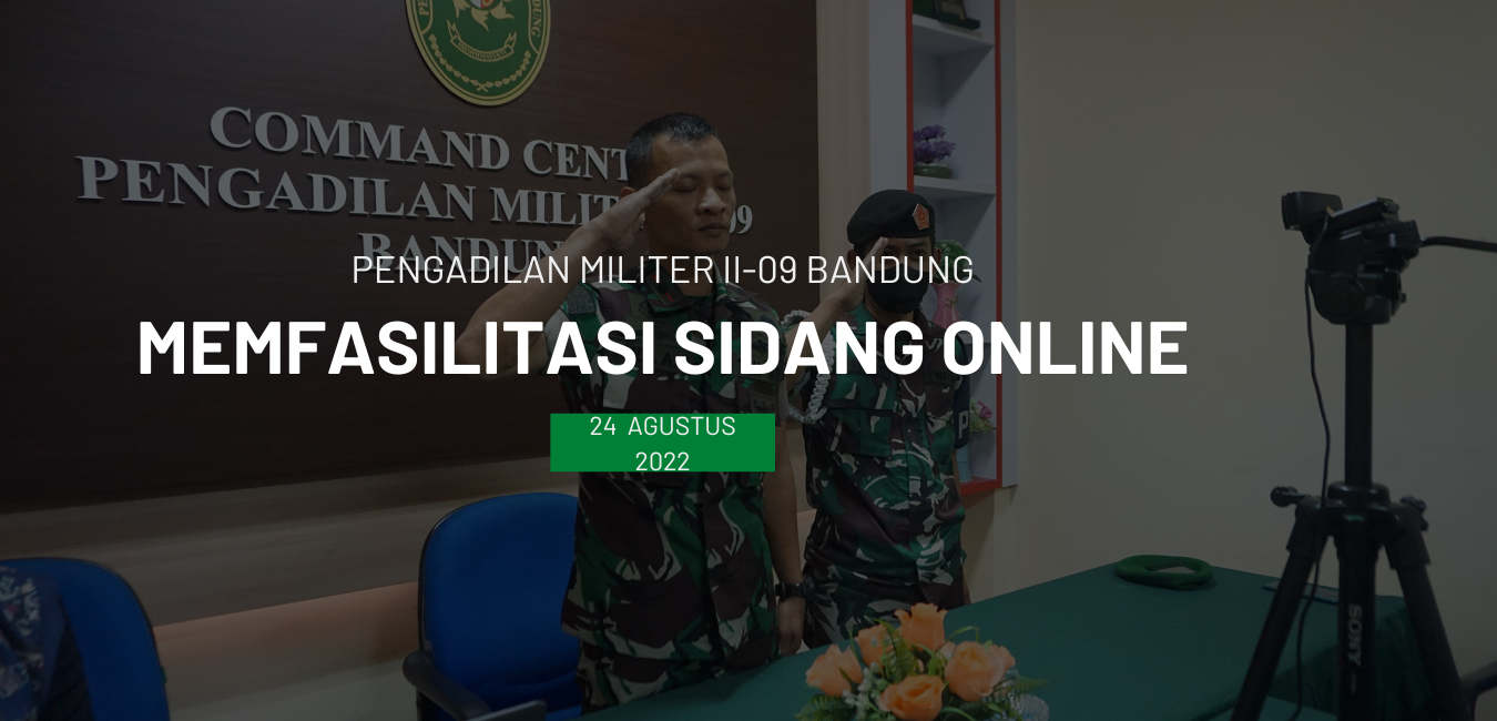 MEMFASILITASI SIDANG ONLINE