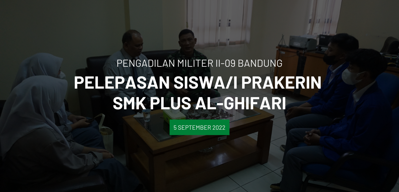 PELEPASAN SISWA/I PRAKERIN SMK PLUS AL-GHIFARI