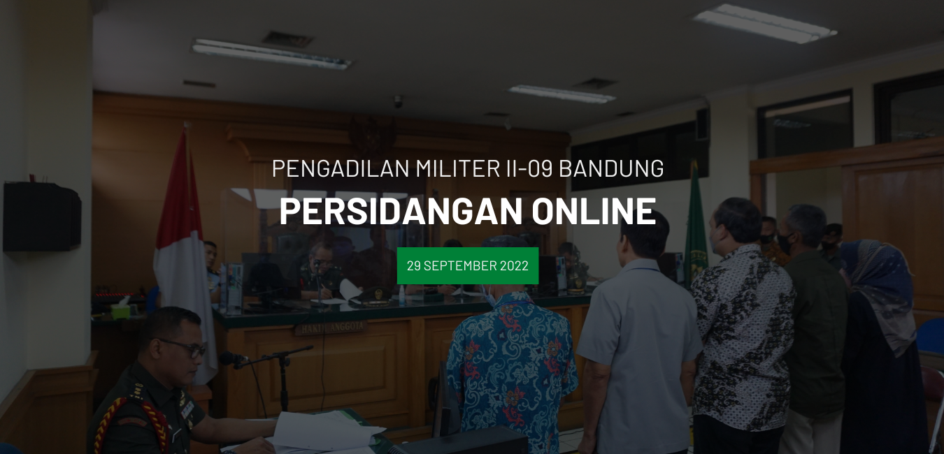 PERSIDANGAN ONLINE