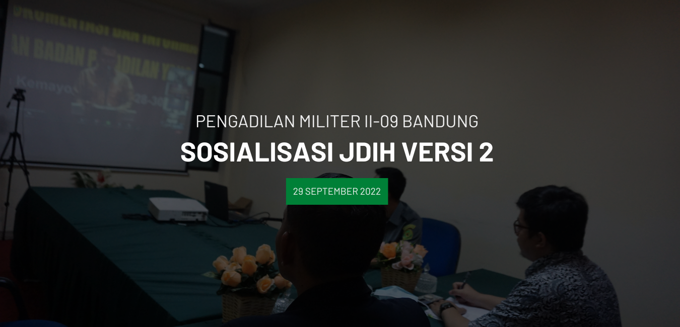 SOSIALISASI JDIH VERSI 2