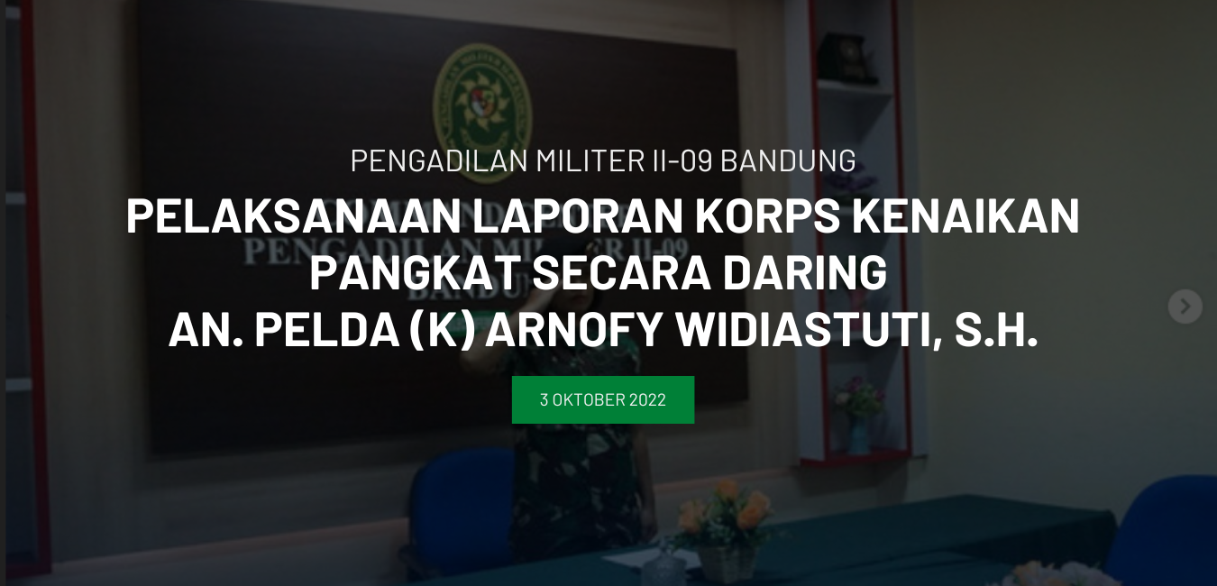 PELAKSANAAN LAPORAN KOPS KENAIKAN PANGKAT SECARA DARING/LURING
