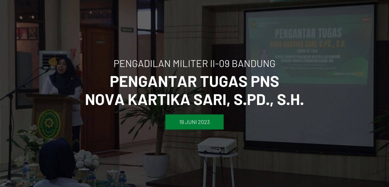 PENGANTAR TUGAS PNS NOVA KARTIKA SARI, S.PD., S.H.