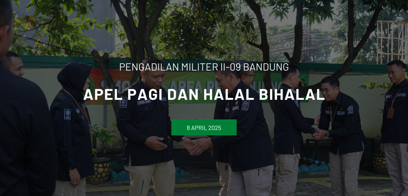 APEL PAGI DAN HALAL BIHALAL