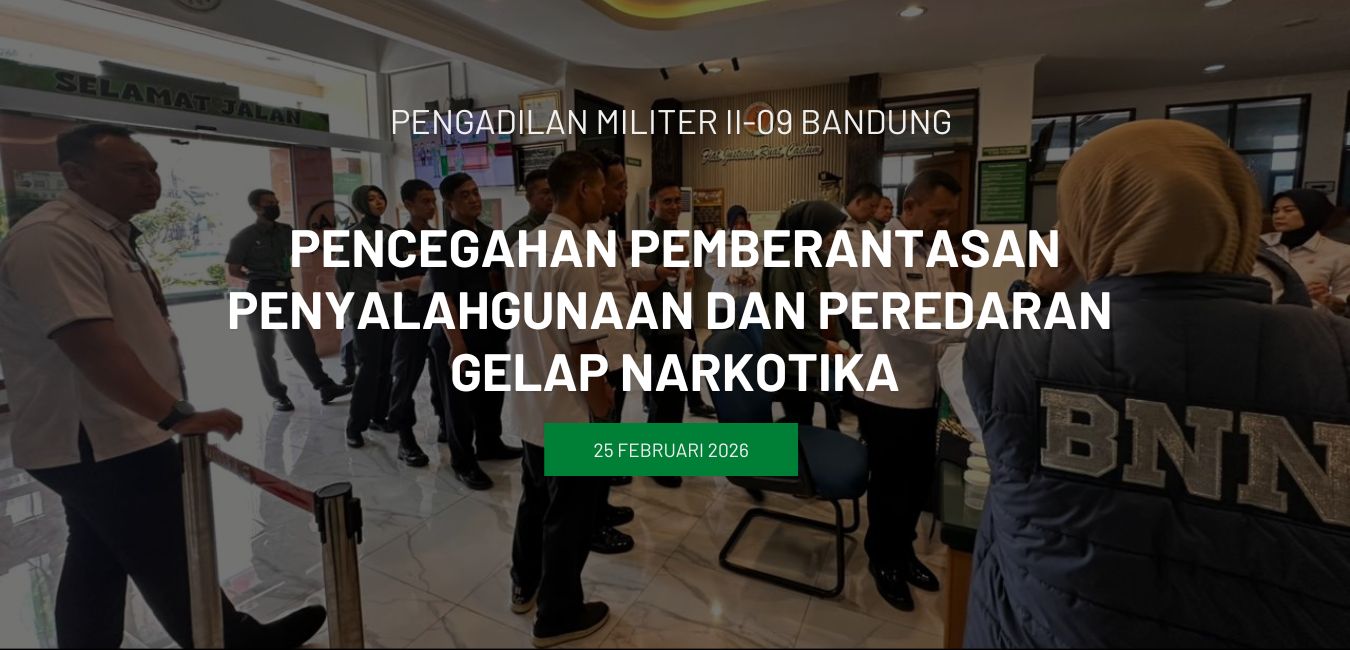 Pencegahan Pemberantasan Penyalahgunaan Dan Peredaran Gelap Narkotika