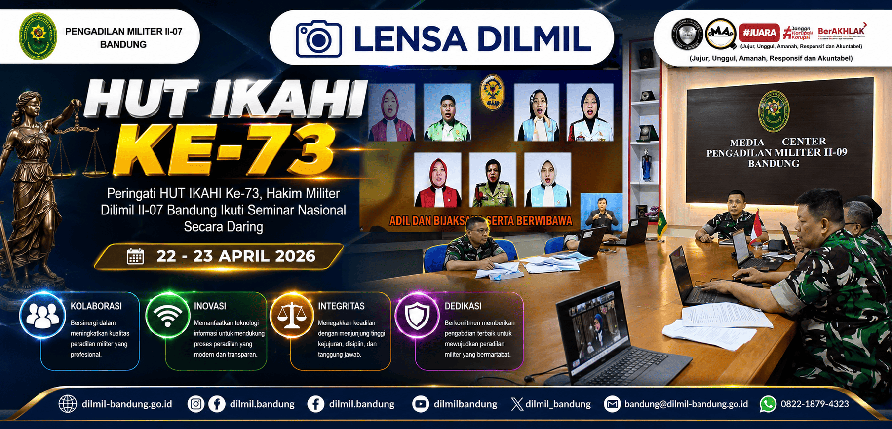 PERINGATAN HUT IKAHI KE-73