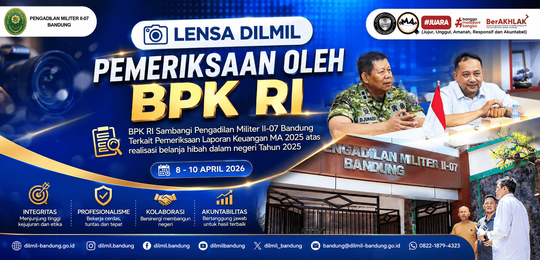 PEMERIKSAANLAPORAN KEUANGAN TAHUN ANGGARAN 2025 OLEH BPK RI