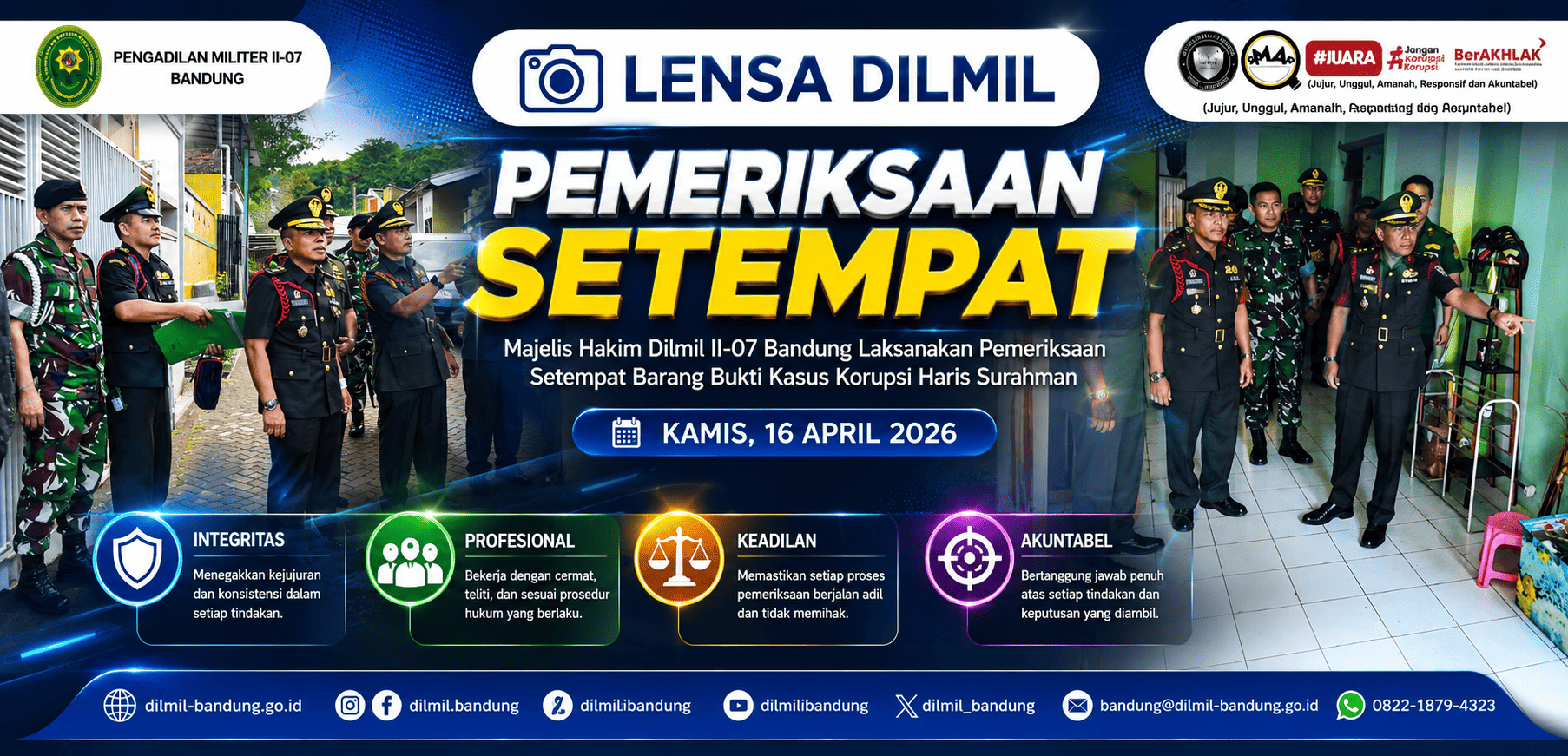 PEMERIKSAAN BARANG BUKTI SETEMPAT
