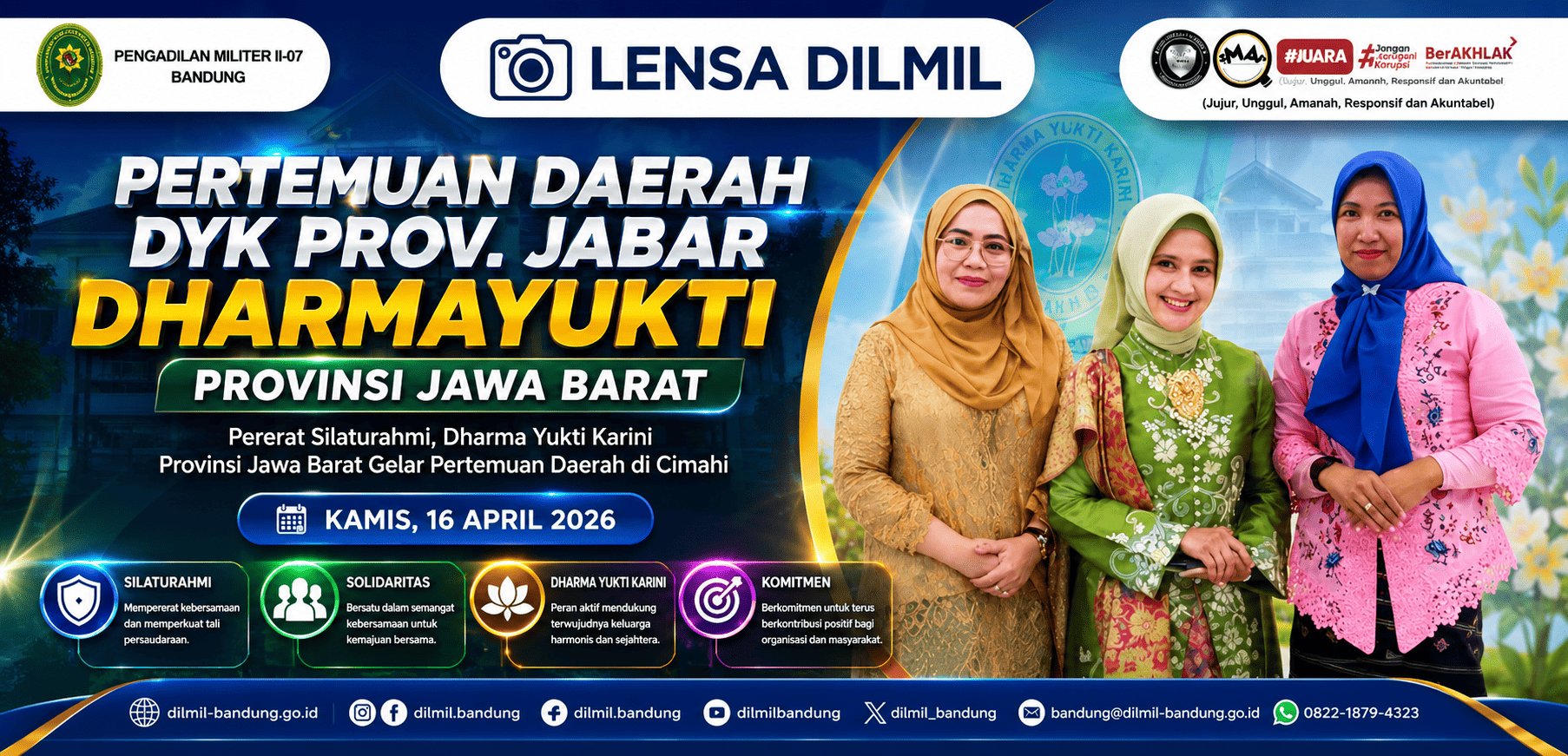 PERTEMUAN DHARMAYUKTI KARINI DAERAH PROVINSI JAWA BARAT