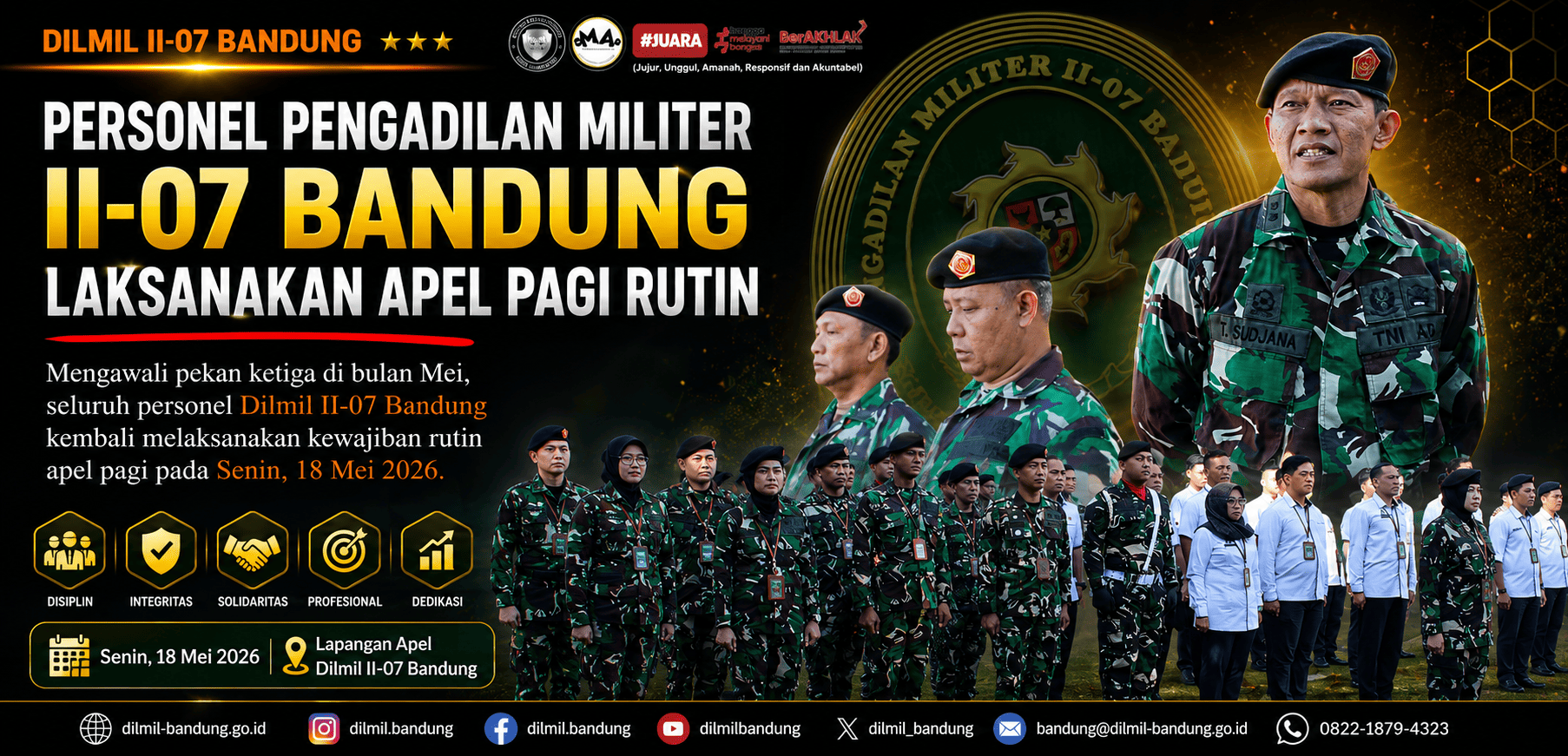 APEL PAGI OLEH HAKIM
