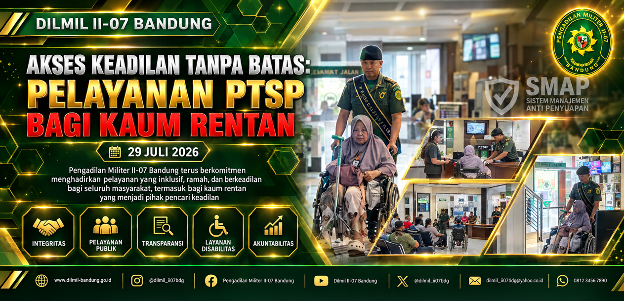 Akses Keadilan Tanpa Batas: Pelayanan PTSP bagi Kaum Rentan