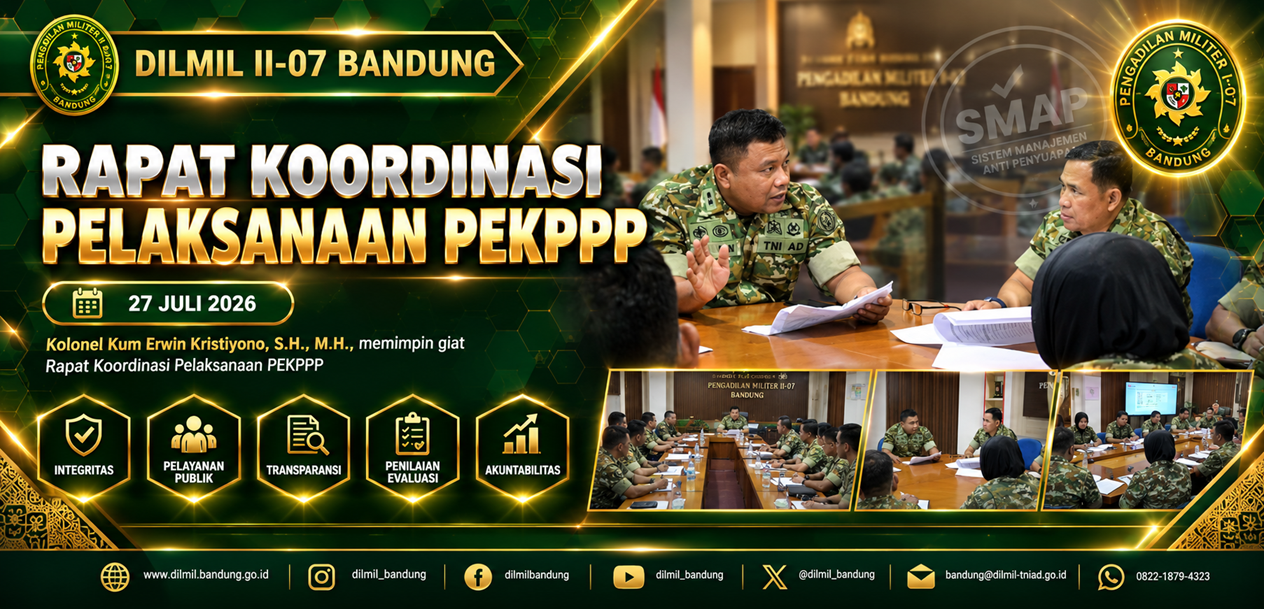 Rapat Koordinasi Pelaksanaan Penilaian Evaluasi Kinerja Penyelenggaraan Pelayanan Publik (PEKPPP)